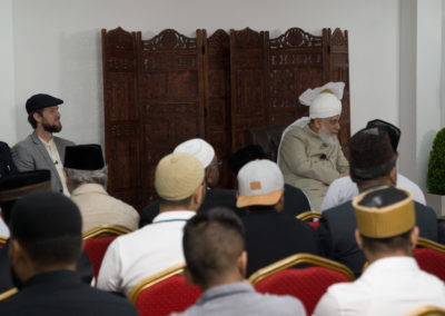 New convert's mulakaat with Huzoor (may Allah be His helper) in 2019